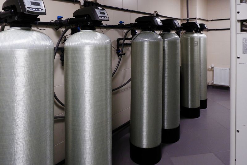 Water Softening Equipment Ready